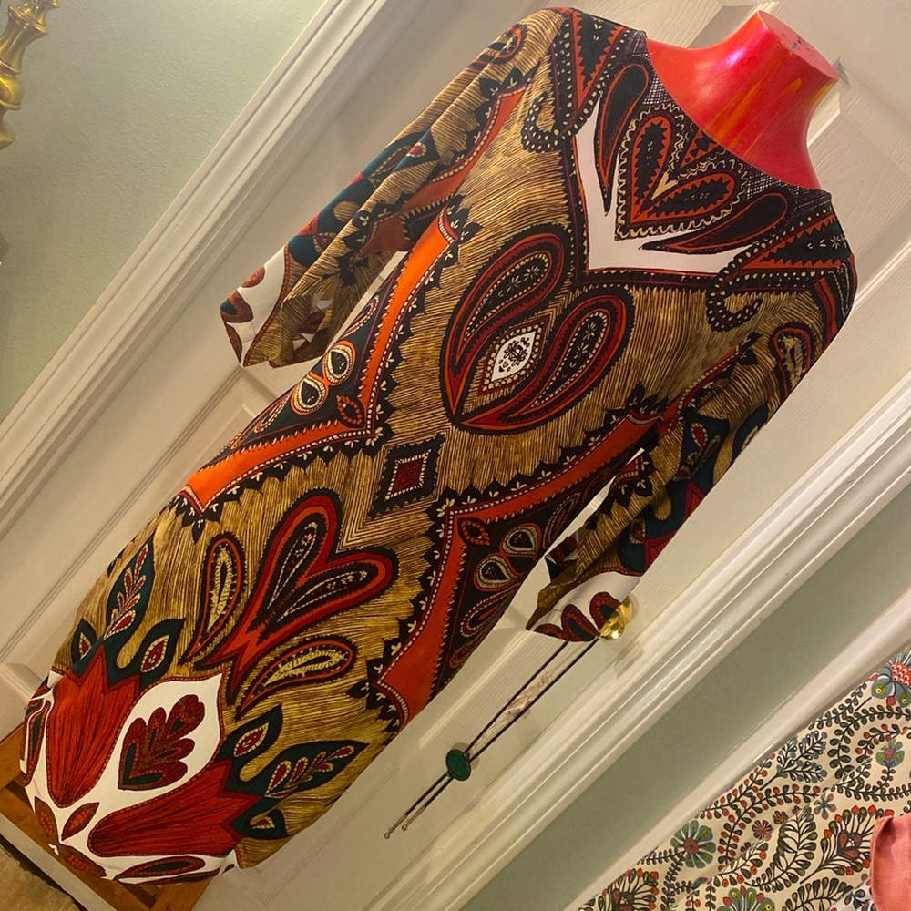 Chico's Colorful Patterned Dress